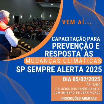 Capacitação para Prevenção e Reposta às Mudanças Climáticas